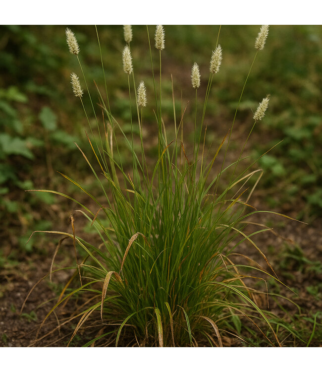 Sesleria Autumnalis 2 gal | Graminée vert chartreuse & épis blancs argentés pour jardin toute saison