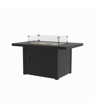 CRP Products Foyer rectangulaire noir