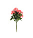 Bouquet de géranium rose UV 18 po | Fleurs artificielles réalistes et résistantes aux UV