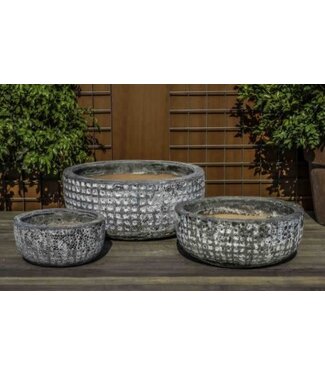 Pot Escada fossil grey  moyen17''x7.5"