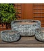 Pot Escada fossil grey petit12.25''x6" | Jardinière moderne