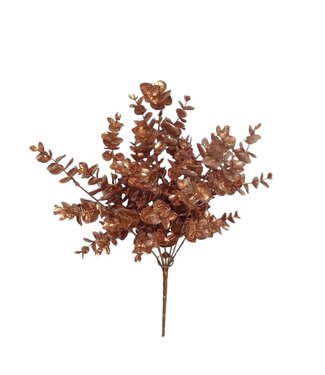 Branche de feuilles eucalyptus bronze sur tige