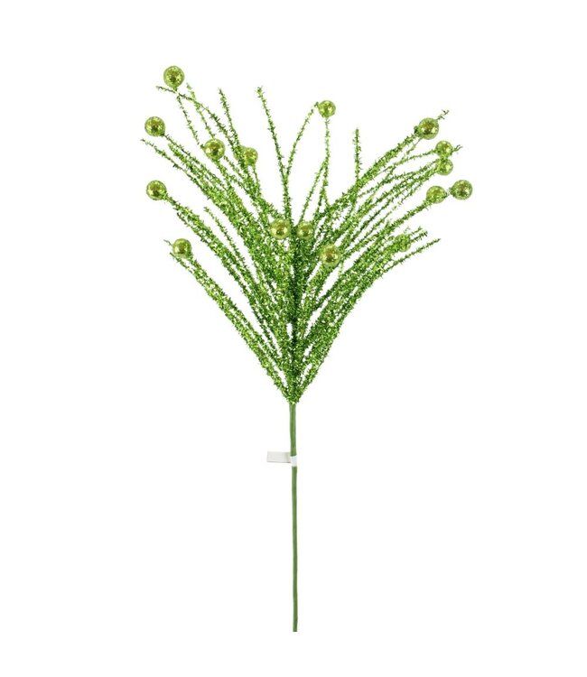 Tige brillante de noël vert pomme | Somptueuse