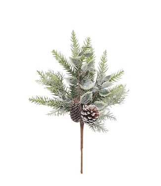 Tige mixte enneigée avec cocotte