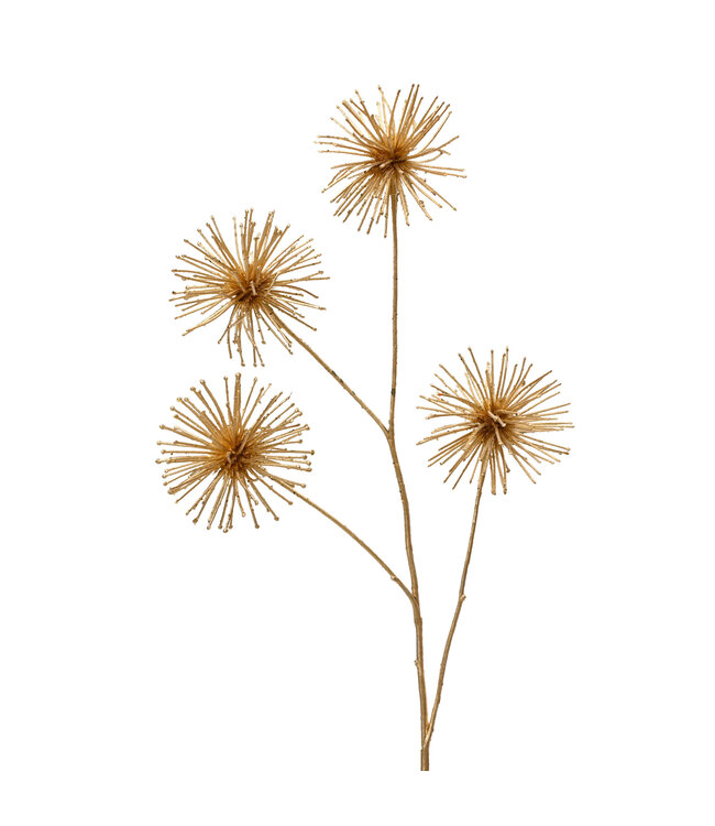 Tige allium couleur or 33 po | Élégance florale