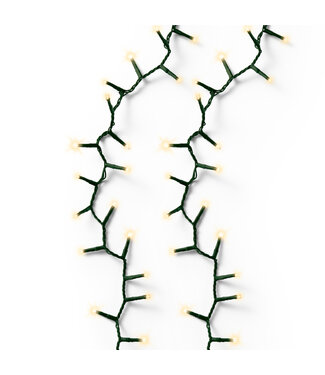 Lumières compact LED fils vert champagne 500 lum. / 36 pi