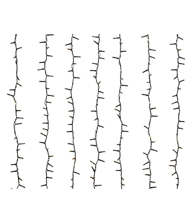 Cascade lumineuse champagne 1080L | Pluie scintillante d’élégance