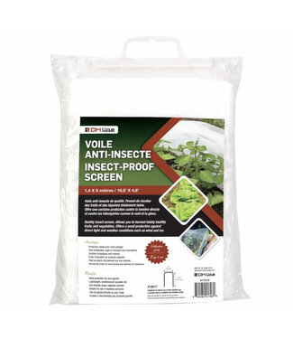 Voile anti-insecte 4,6 x 16,5 pi
