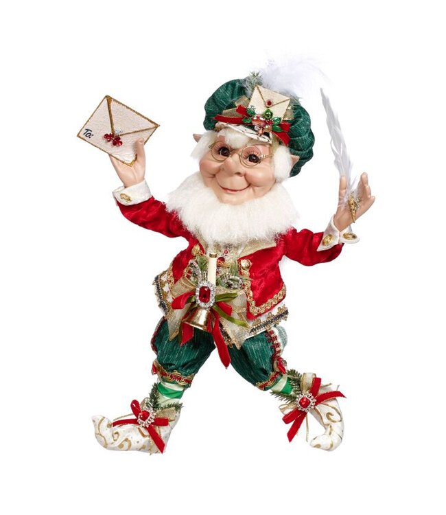 Mark Roberts Lutin courrier | Lutin de Collection "Mail Room Elf"