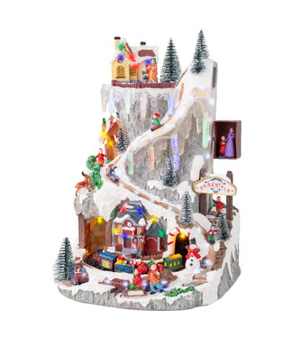 Montagne LED activités hivernales