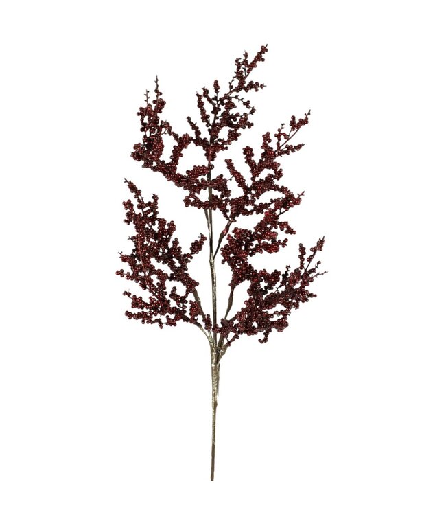 Tige de petite baies bourgogne | Pour un décor naturel et élégant