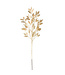 Tige décorative de feuilles dorées