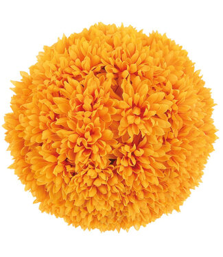 Boule fleur de chrysanthème jaune