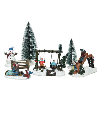 Ensemble enfants au parc