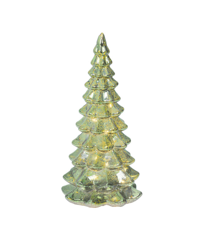 Sapin en verre LED | Élégance et magie de Noël