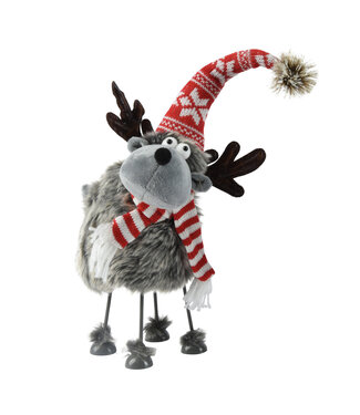 Renne sur pattes gris