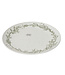 Assiette blanche branche et baies