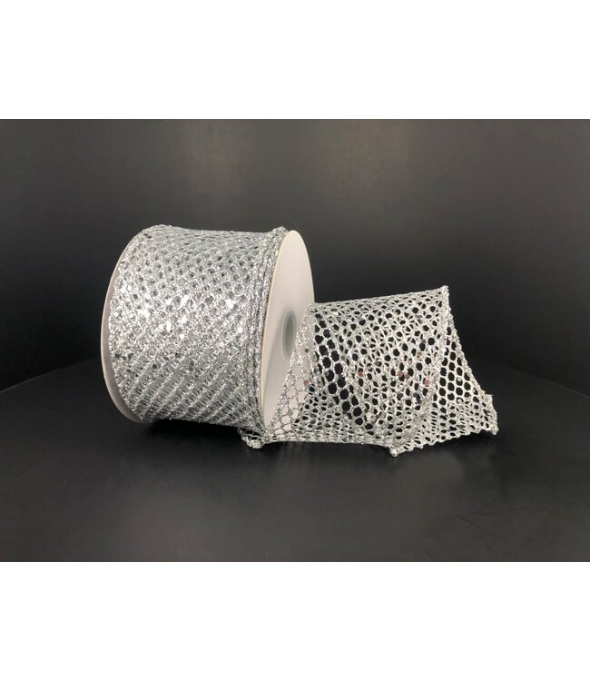 Ruban filet argent brillant |Décoration élégante
