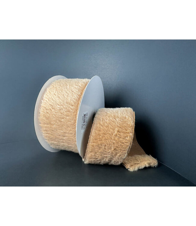Ruban fourrure naturel | Élégance et douceur pour vos décorations