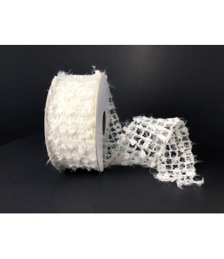 Ruban filet blanc neige Ruban filet blanc neige