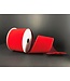 Ruban velours rouge foncé