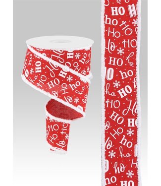 Ruban rouge Ho Ho Ho