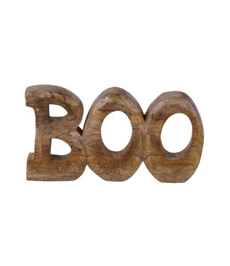 Lettres BOO en bois