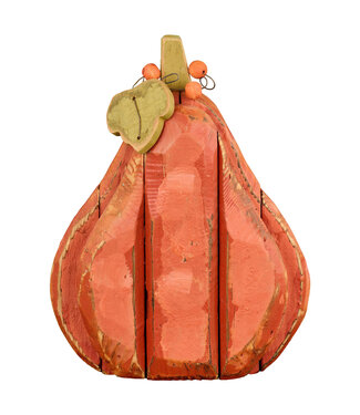 Petite courge en bois devant 3D