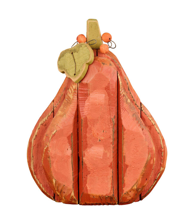 Petite courge devant 3D | Élégance automnale pour Halloween