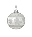 Boule en verre transparente