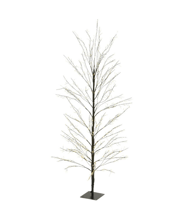 Arbre LED 1350L blanc chaud | Décoration extérieure pour la maison