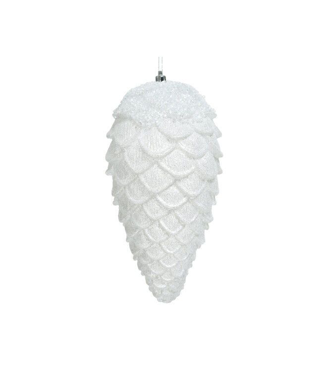 Cocotte blanche suspendue | Décoration raffinée pour la maison