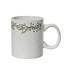 Tasse blanche en grès des Fêtes