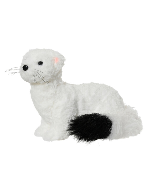 Belette blanche | Décoration douce pour la maison