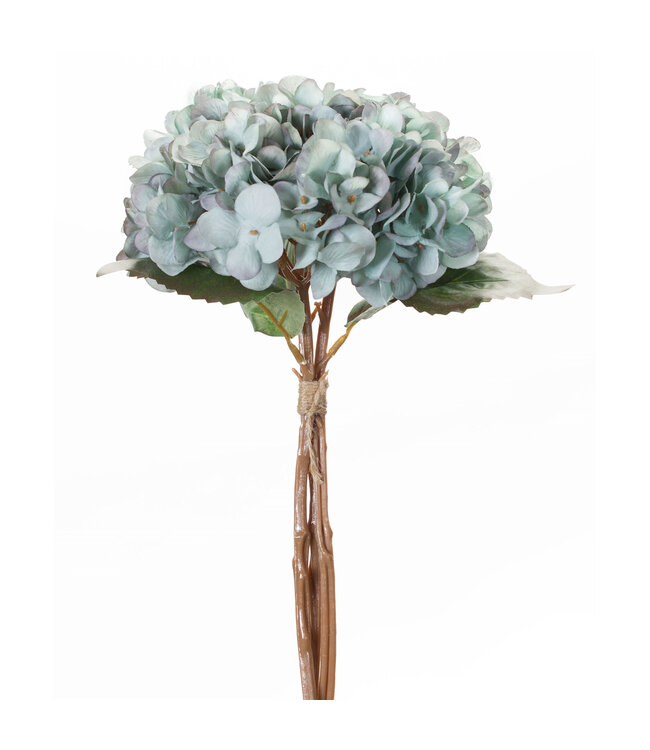 Bouquet hydrangée bleu/vert | Élégant