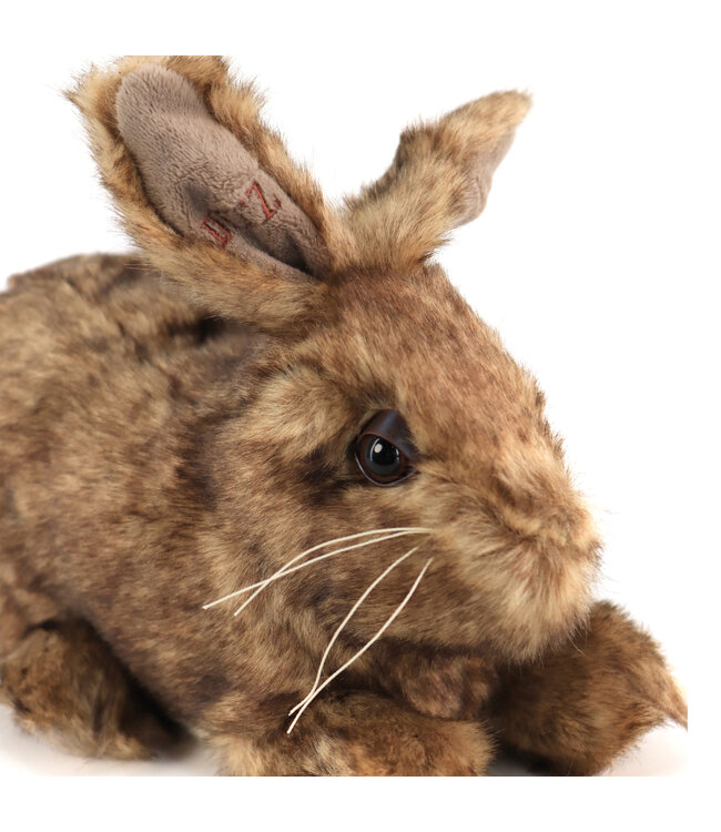 Ditz Designs Bébé lapin brun naturel | Compagnon décoratif