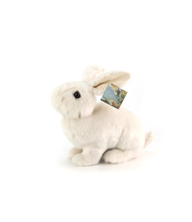 Lapin câlin blanc | Douceur réconfortante et cadeau parfait