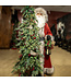 Ditz Designs Père-Noël Tuscan, sapin baies rouge et oiseaux 57 po