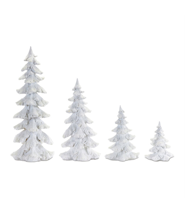 Sapin blanc brillant | Tempête hivernale