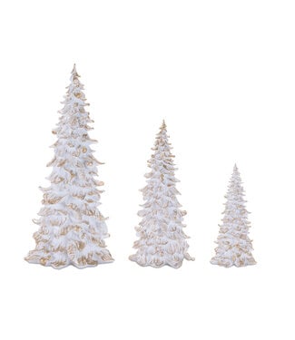 Sapin blanc/or en résine