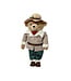 Ourson beige habit garde forestier