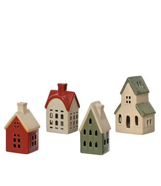 Maison décorative en porcelaine