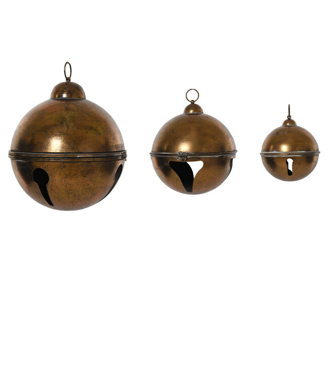 Grelot en cuivre à suspendre | Décoration traditionnelle et festive de Noël