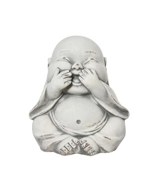 Statue Buddha bouche cachée