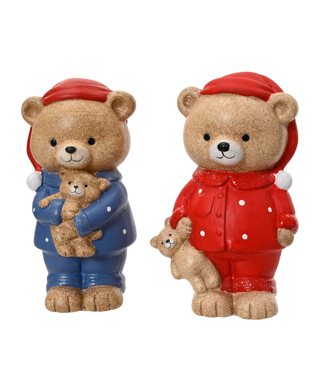 Ourson pyjama avec peluche | Tendresse et magie des Fêtes