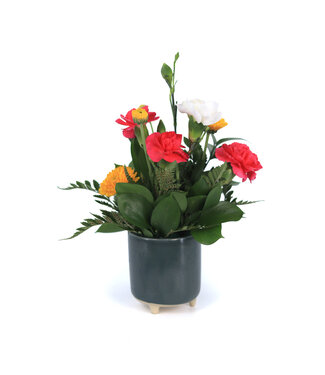 Arrangement avec petit vase - 07