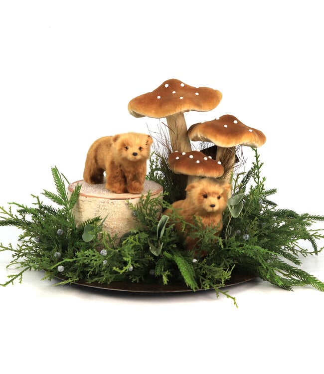 Arrangement de Noël | Centre de table des bois