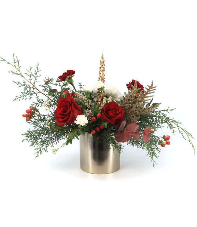 Lueur du sapin | Centre de table 360 degrés