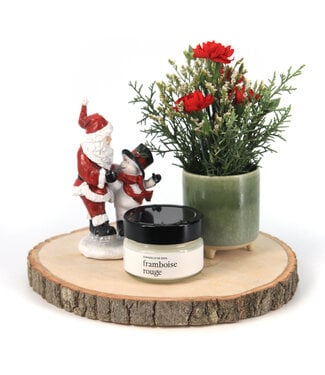 Signé Garneau Noël sur Rondin