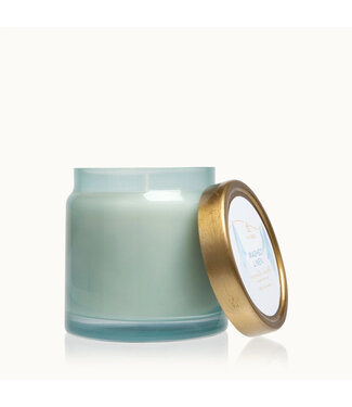 Chandelle parfumée en verre- Lin frais